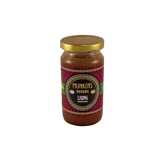 Munkens Honung Ljung – Svensk Kallrörd Rå Honung, 280g
