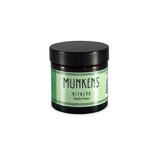 Munkens Bisalva Jojoba Argan – Ekologisk Bivaxsalva för Torr & Känslig Hud, 50 g