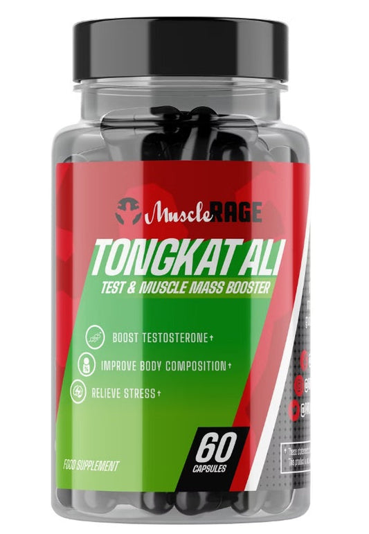 Tongkat Ali Muscle Rage 60 kapslar - Tongkatbutiken.se