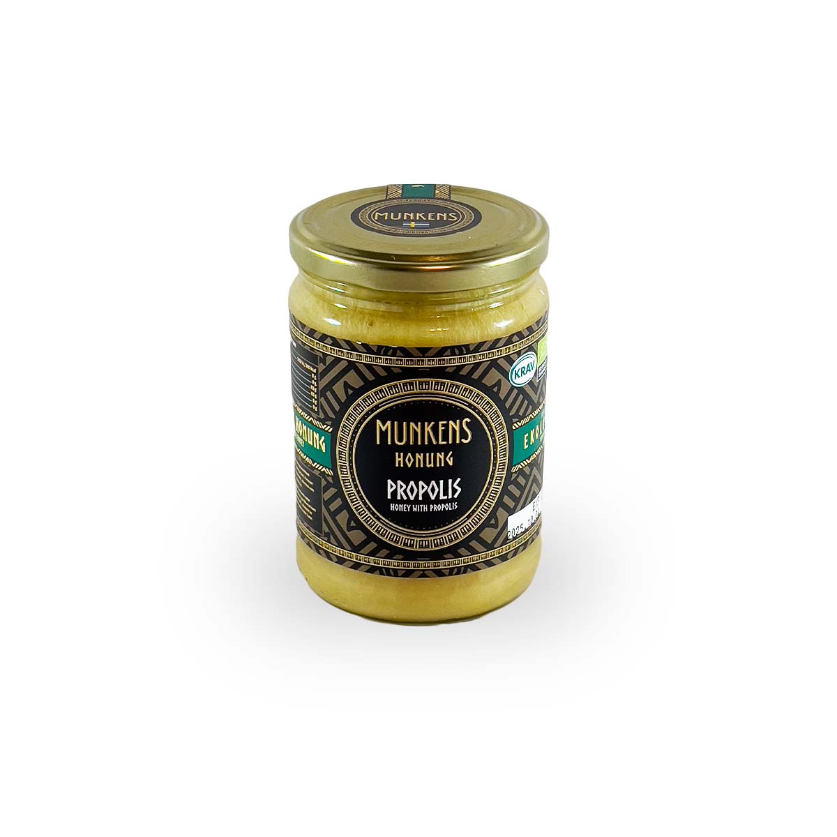 Munkens Honung Propolis – Svensk Kallrörd Rå Honung, 500g