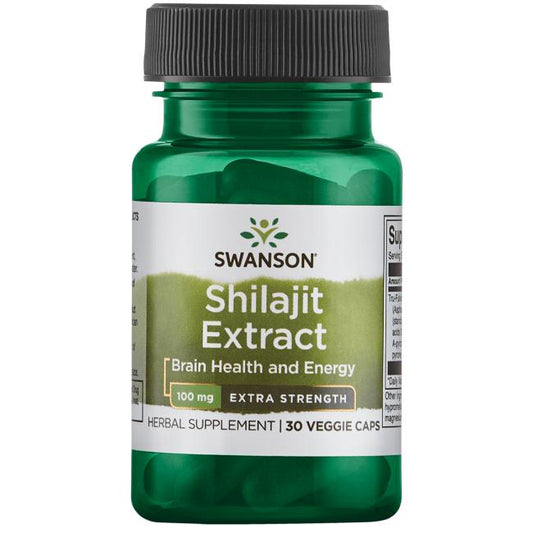 Super Strong Shilajit Extract – Ayurvedisk Adaptogen från Himalaya, 30 kapslar