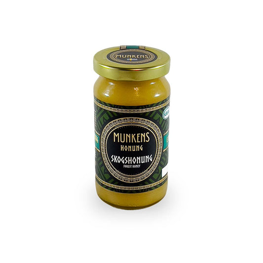 Munkens Honung Skogshonung – Svensk Kallrörd Rå Honung, 280g
