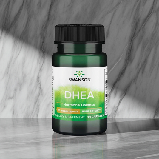 DHEA 25 mg – Vitalitet, Energi & Hormonbalans, 30 kapslar