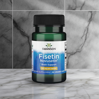 Fisetin Novusetin 100 mg – Flavonoid & Hjärnhälsa, 30 kapslar