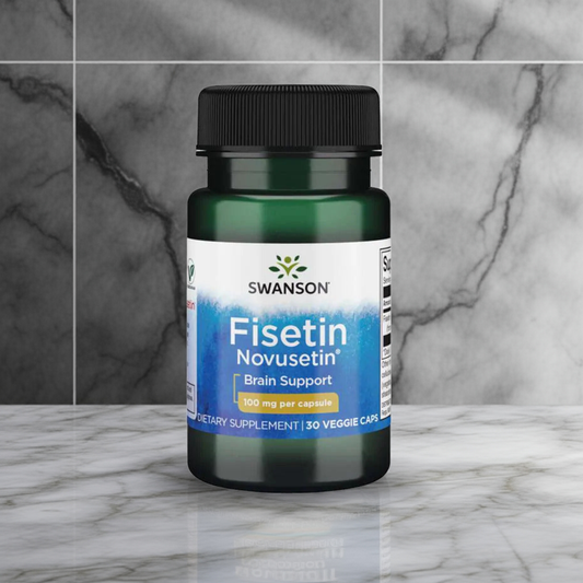 Fisetin Novusetin 100 mg – Flavonoid & Hjärnhälsa, 30 kapslar