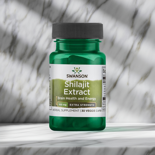 Super Strong Shilajit Extract – Ayurvedisk Adaptogen från Himalaya, 30 kapslar