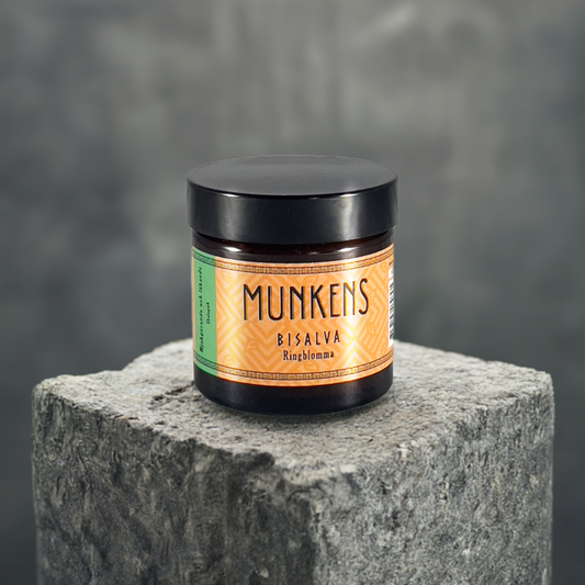 Munkens Bisalva Ringblomma – Ekologisk Bivaxsalva för Känslig & Torr Hud, 50 g