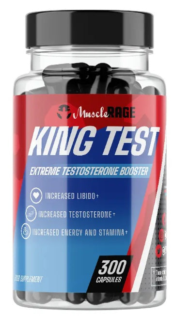 King Test – Naturlig Testobooster för Muskel, Styrka & Vitalitet