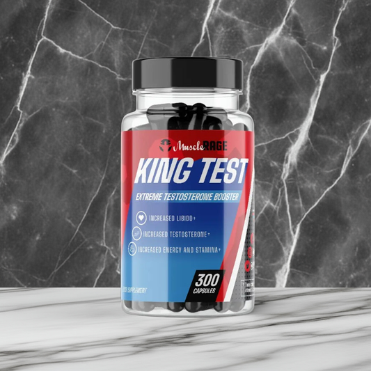 King Test – Naturlig Testobooster för Muskel, Styrka & Vitalitet