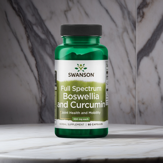 Boswellia & Curcumin – Ledhälsa & Rörlighet, 60 kapslar