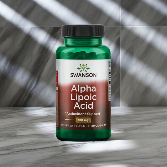 Alpha-Liponsyra (ALA) 100 mg – Universell Antioxidant, 120 kapslar