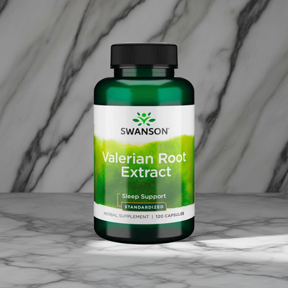 Valeriana Rotextrakt – Naturlig Sömn & Avslappning, 120 kapslar
