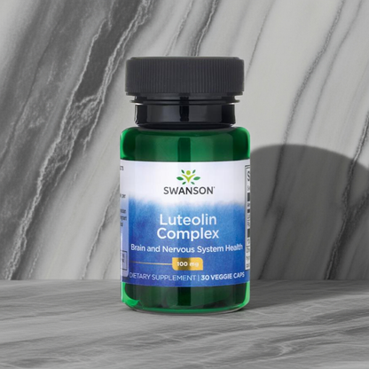 Luteolin 100 mg – Flavonoid & Hjärnhälsa, 30 kapslar
